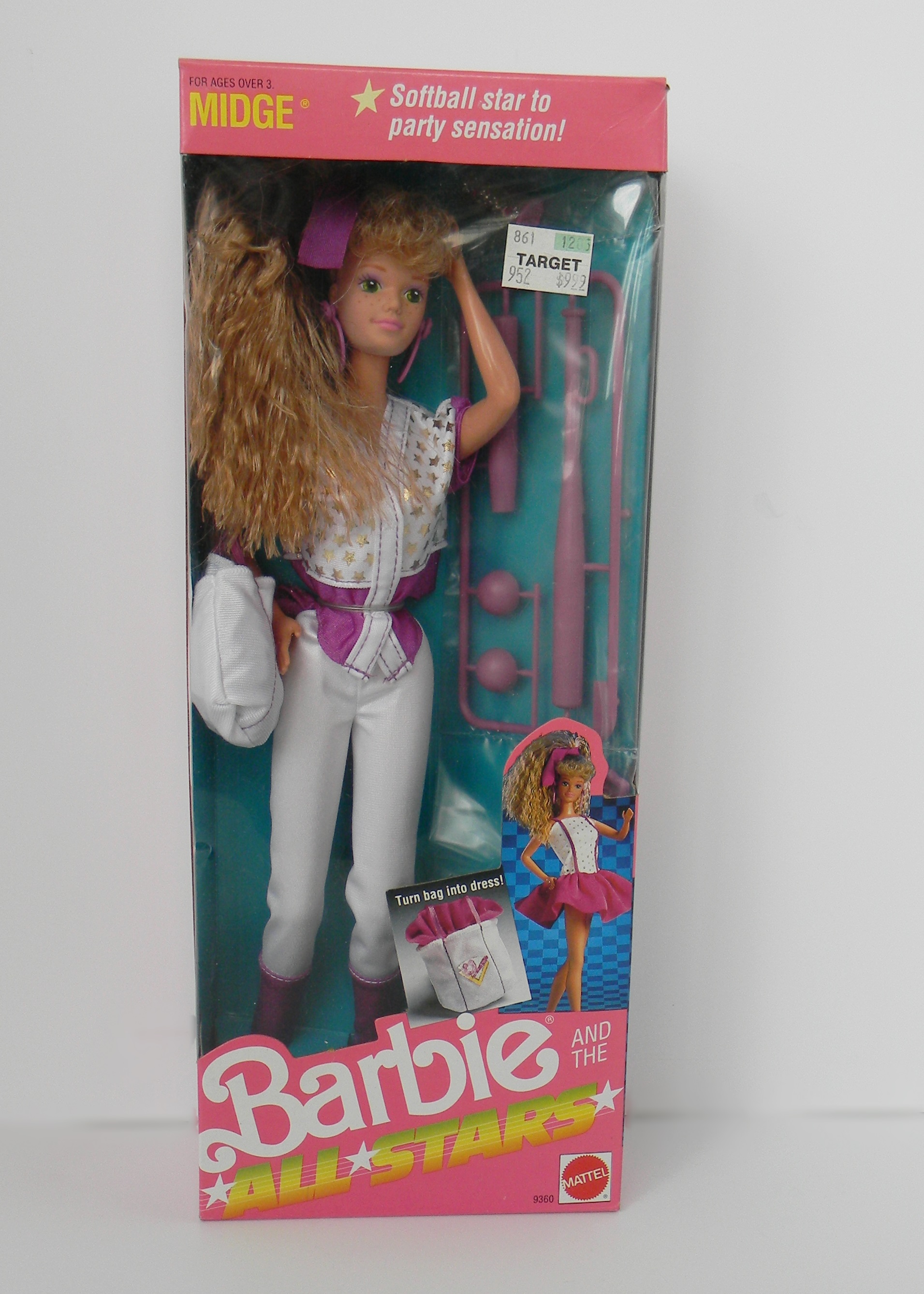 Vintage 1989 Barbie and the All Stars Doll Collection