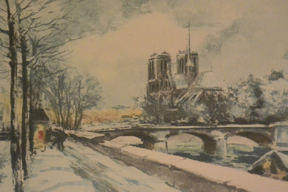 Two Charles Blondin Signed and Numbered Framed Prints Of Paris