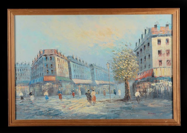 Original Oil Painting on Canvas  Signed by Caroline C. Burnett