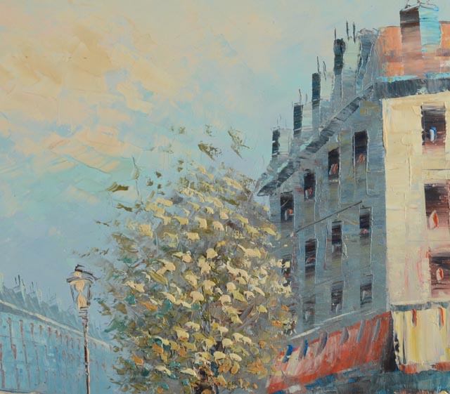 Original Oil Painting on Canvas  Signed by Caroline C. Burnett