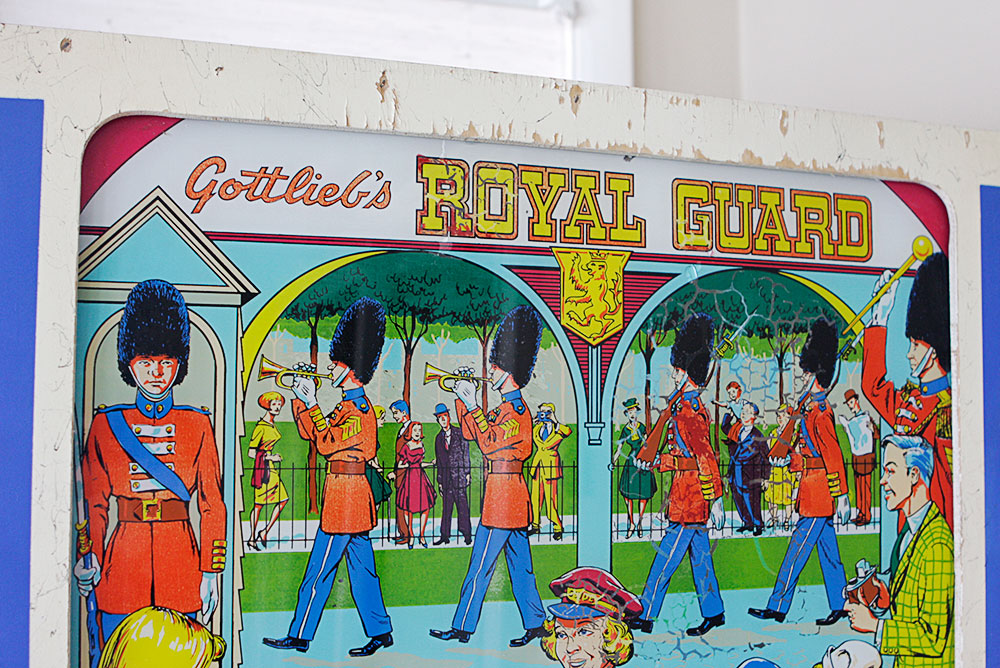 Gottlieb's Royal Guard Pinball Machine
