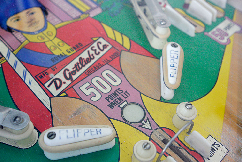 Gottlieb's Royal Guard Pinball Machine