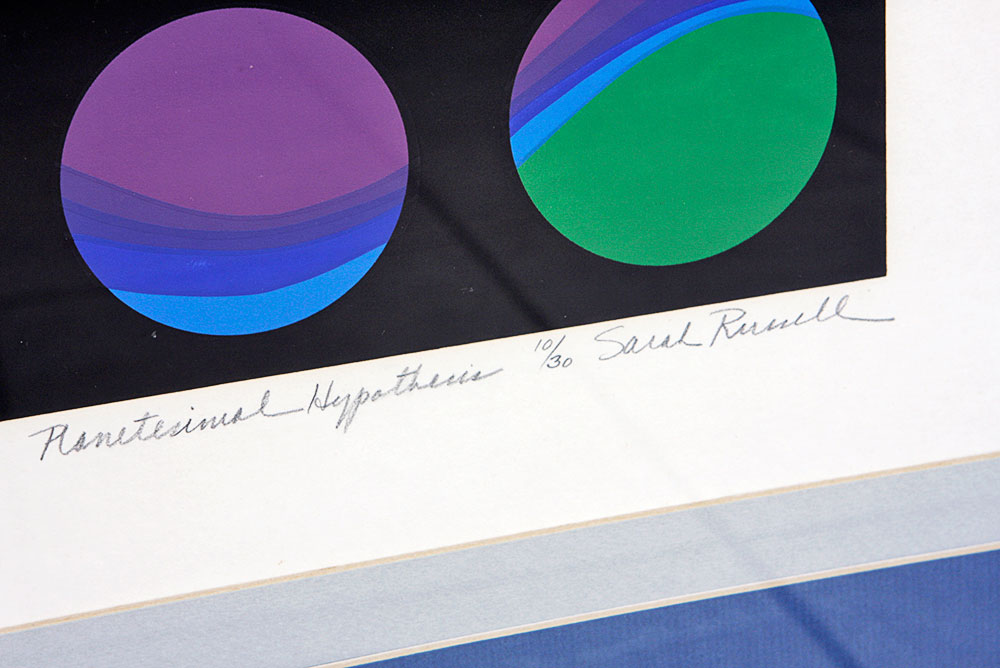 Two Framed Pieces of Artwork