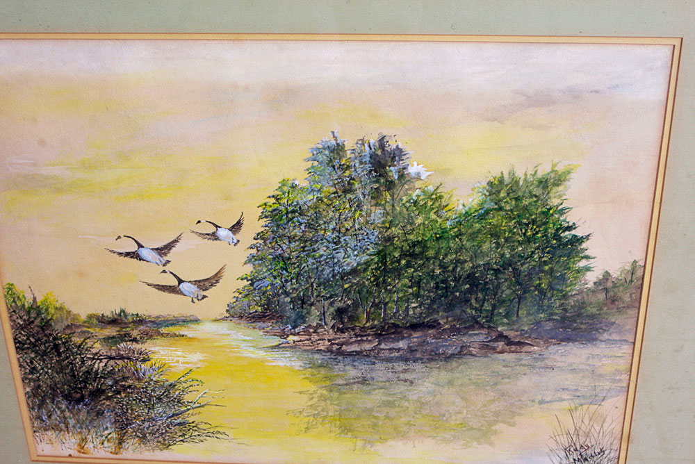 Two Framed Pieces of Artwork