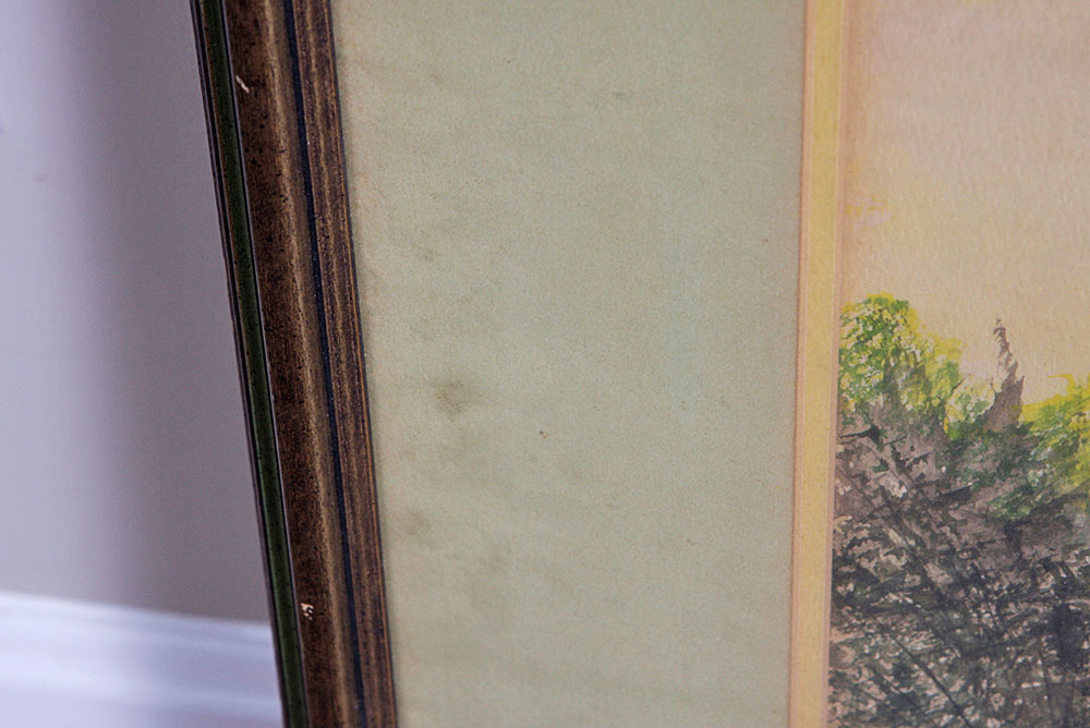 Two Framed Pieces of Artwork