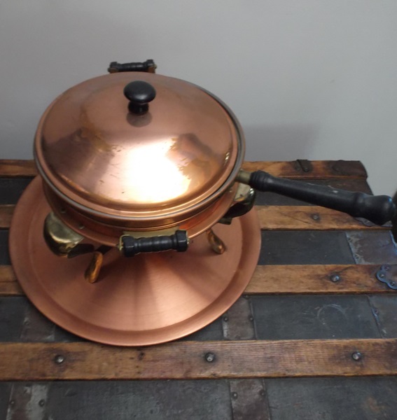 Copper Fondue Set