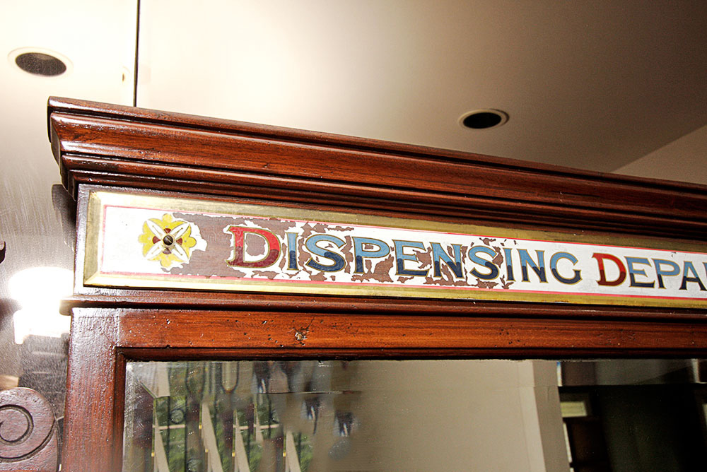 Antique Apothecary Cabinet