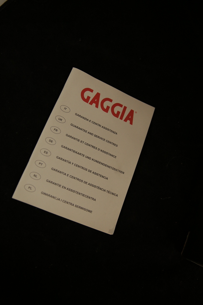 Classic Coffee Gaggia Semi-Automatic Espresso Machine