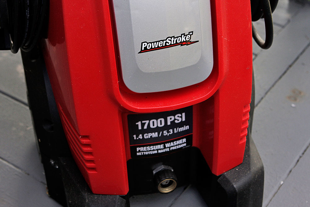 1700 PSI Pressure Washer - PowerStroke
