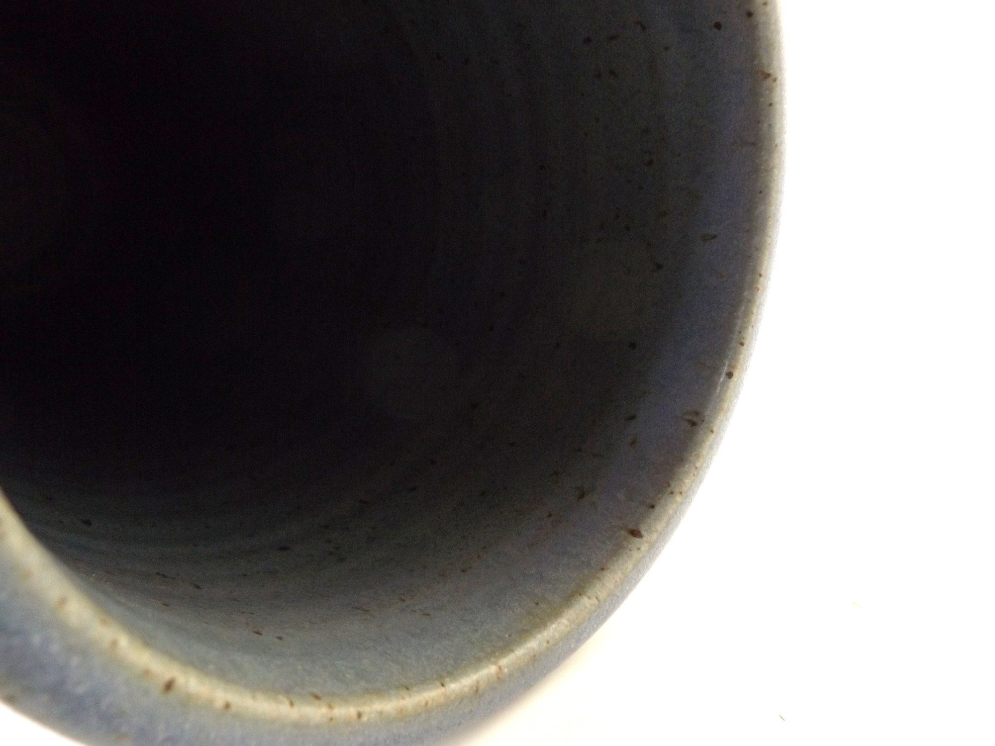 Signed Wishon Harrell Modernist Stoneware Vase