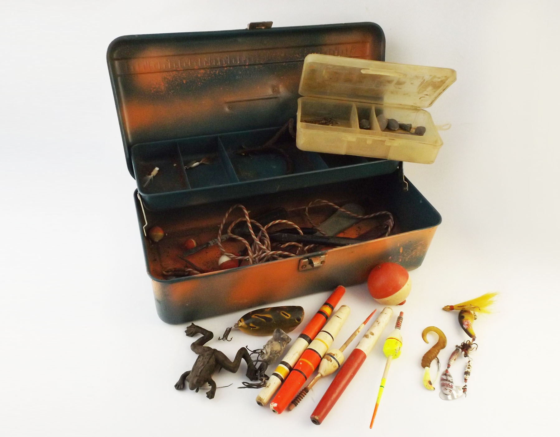 Fishing Tackle Box and Lures and Tackle