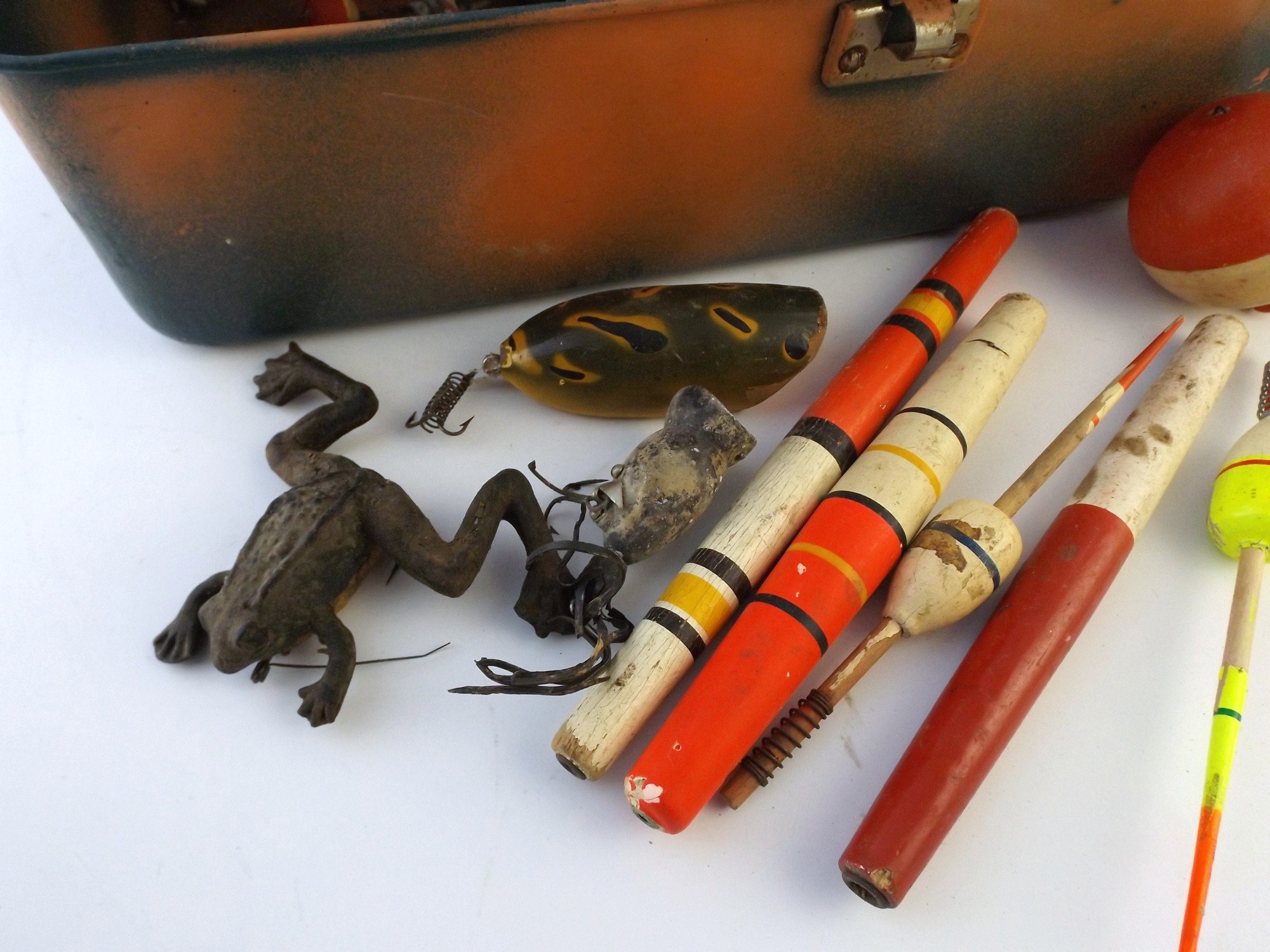 Fishing Tackle Box and Lures and Tackle
