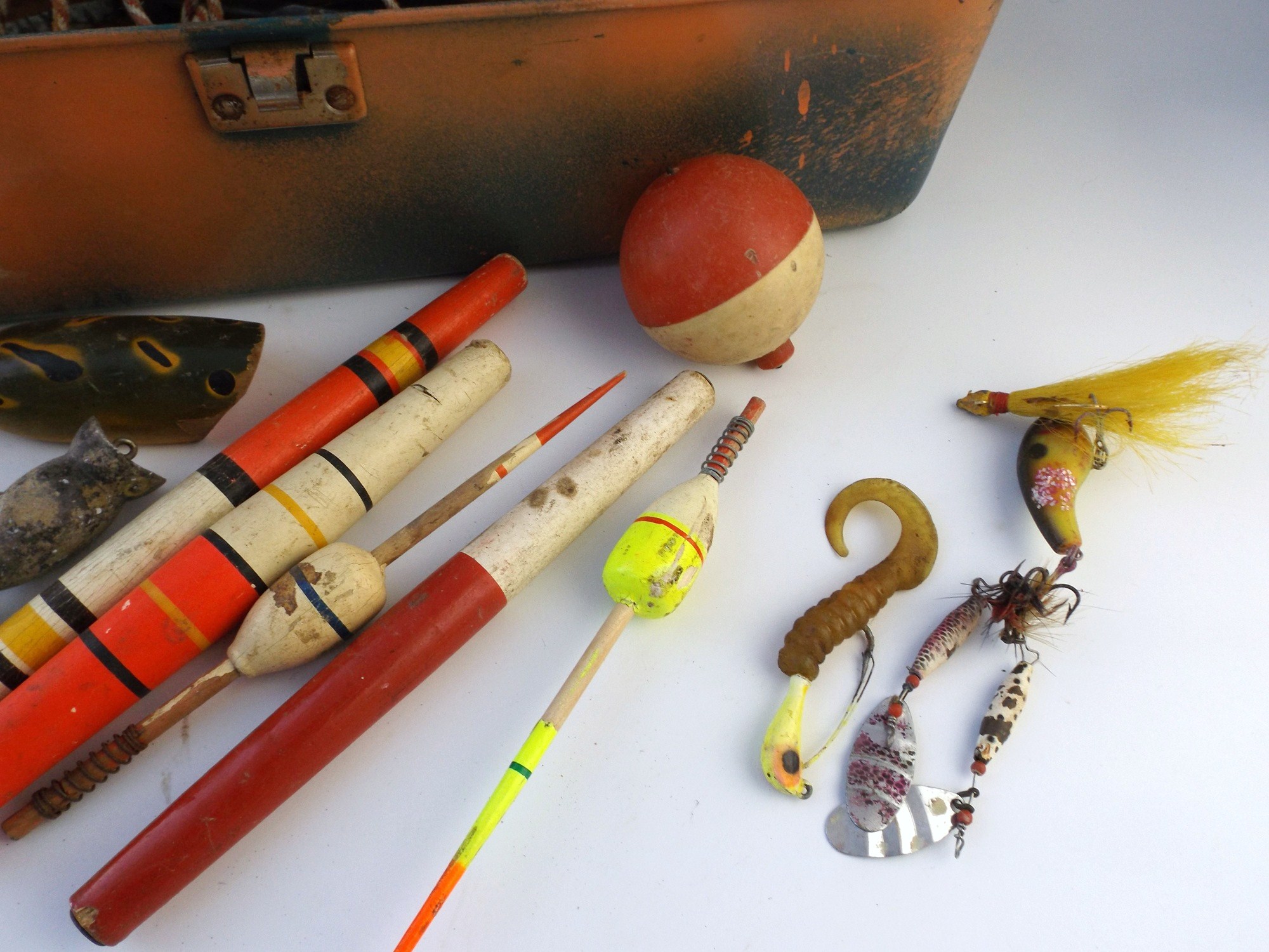 Fishing Tackle Box and Lures and Tackle