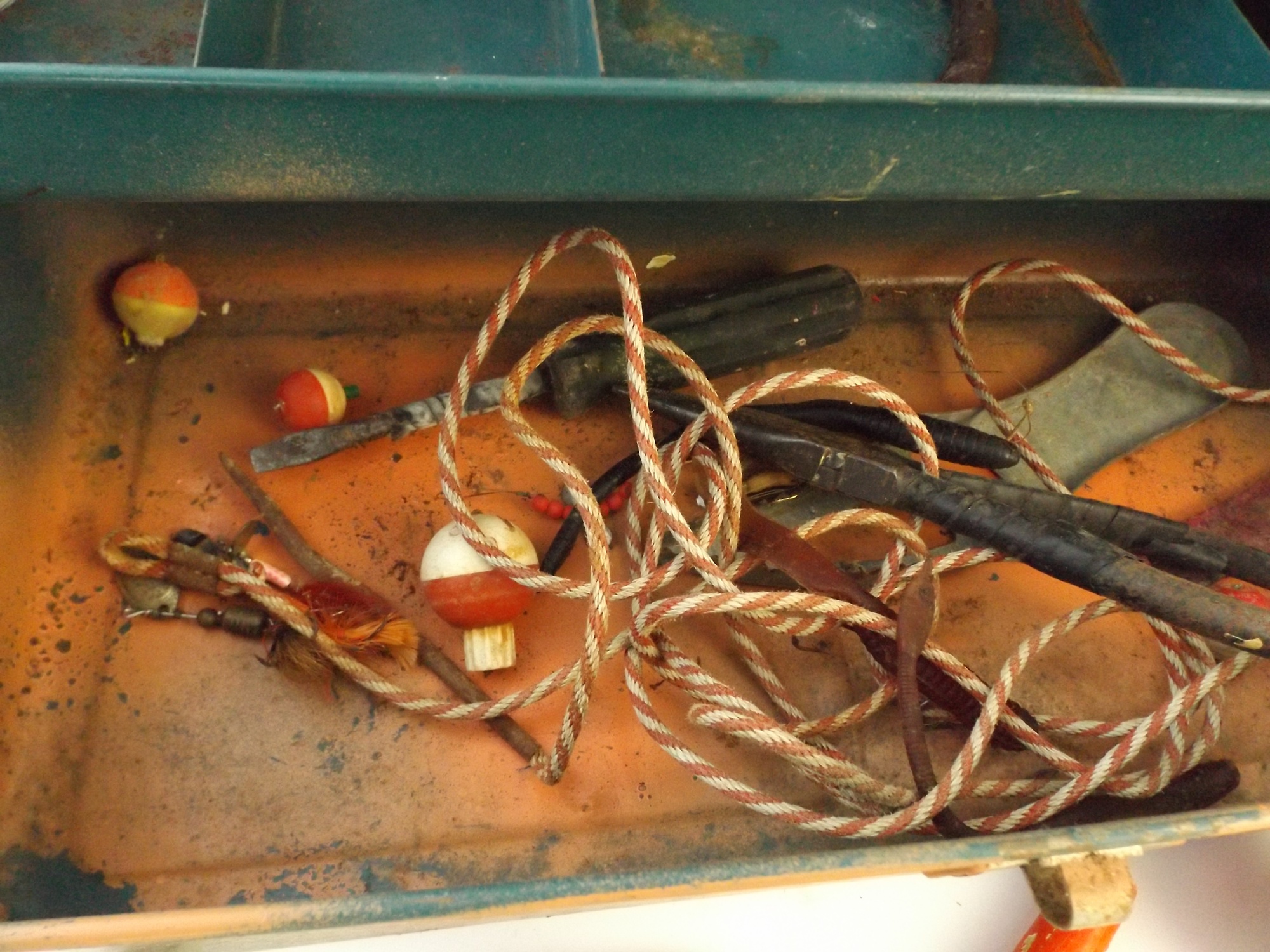 Fishing Tackle Box and Lures and Tackle