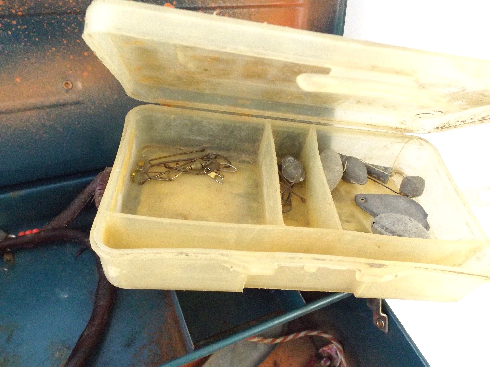 Fishing Tackle Box and Lures and Tackle