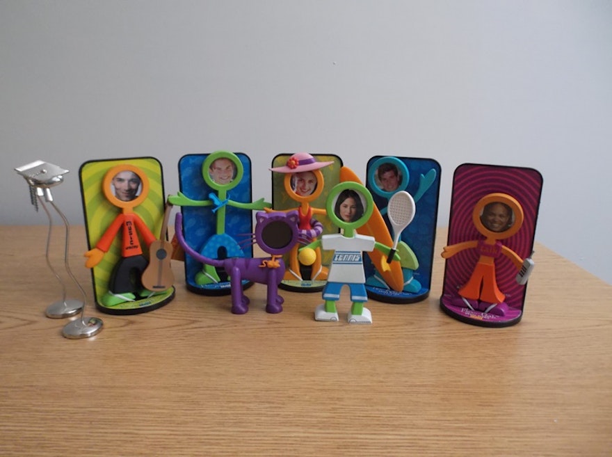 Collection of Flexo Figurine Picture Frames 