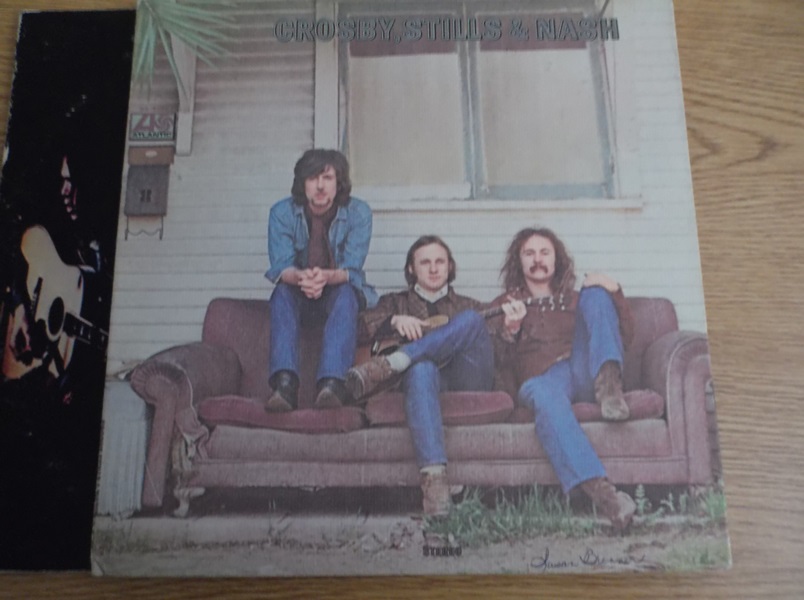 Assortment of 1970s Folk Rock Artist Vinyl Records