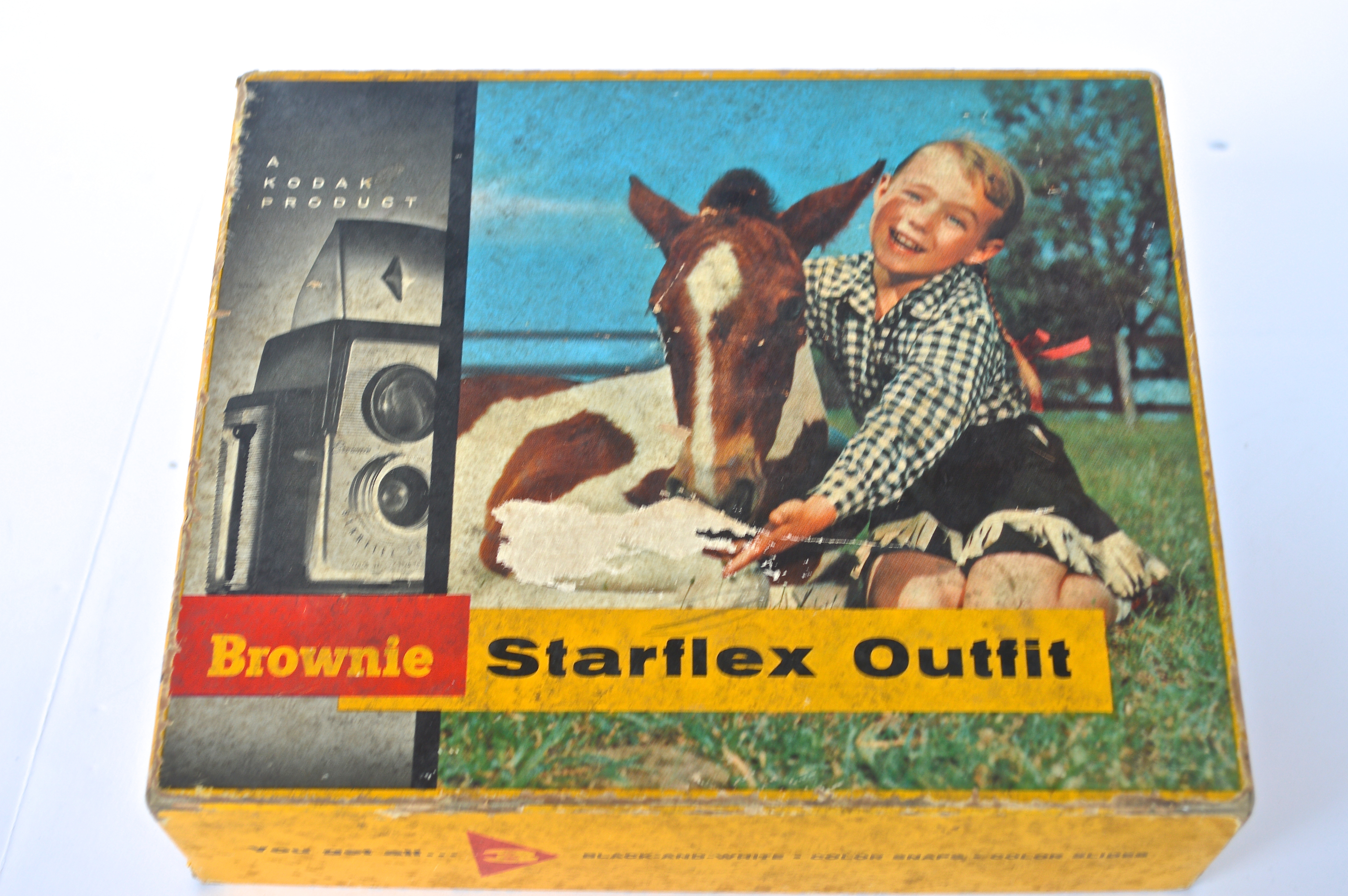 Vintage Kodak Brownie Starflex Outfit Camera