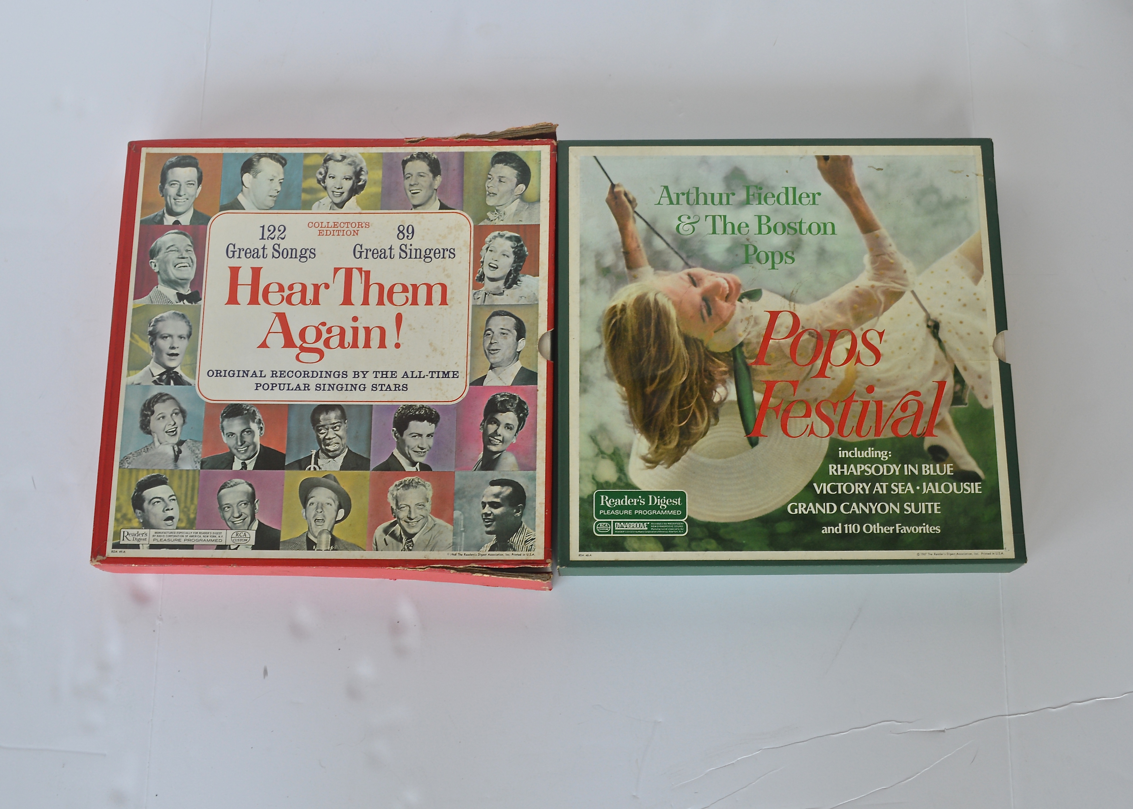Pair of Vinyl Records Collectors Edition by Reader's Digest