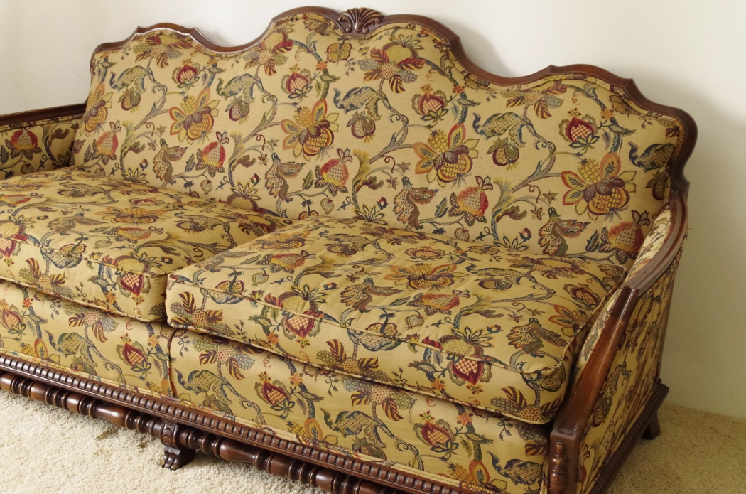 Renaissance Revival Style Sofa Circa 1930s