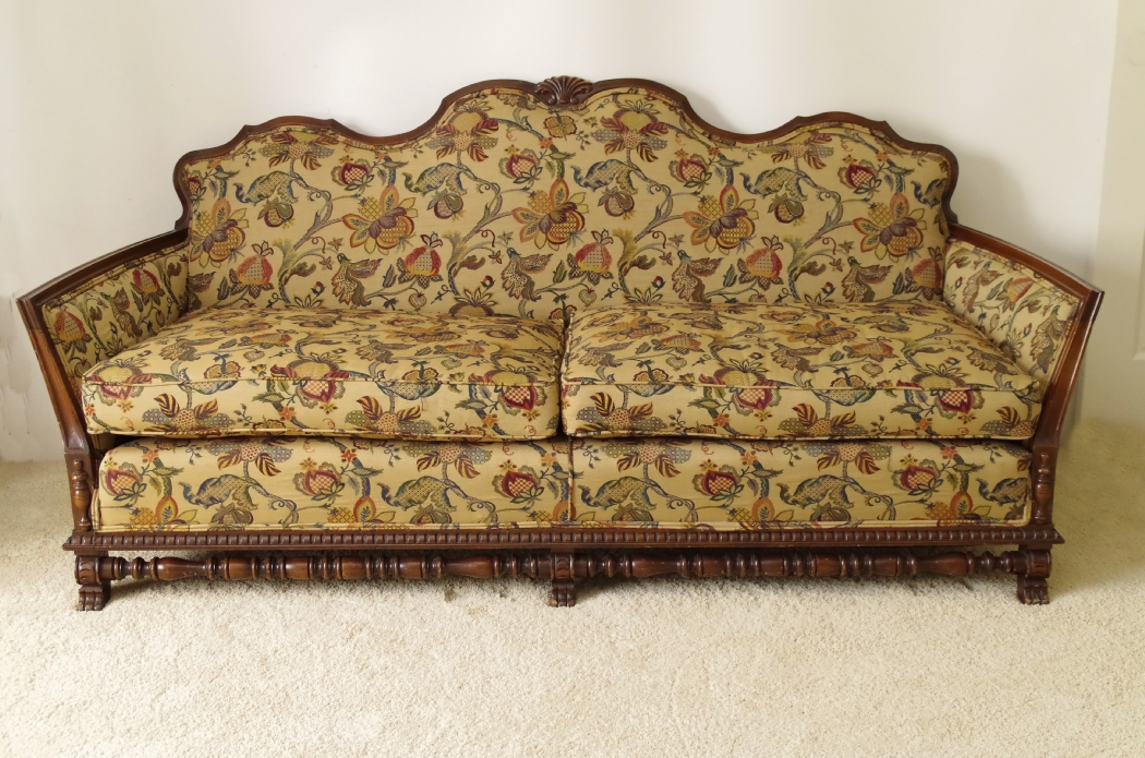 Renaissance Revival Style Sofa Circa 1930s