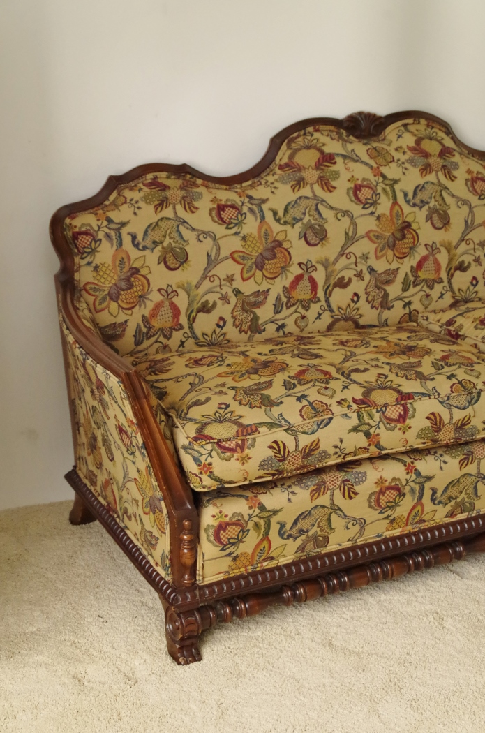 Renaissance Revival Style Sofa Circa 1930s