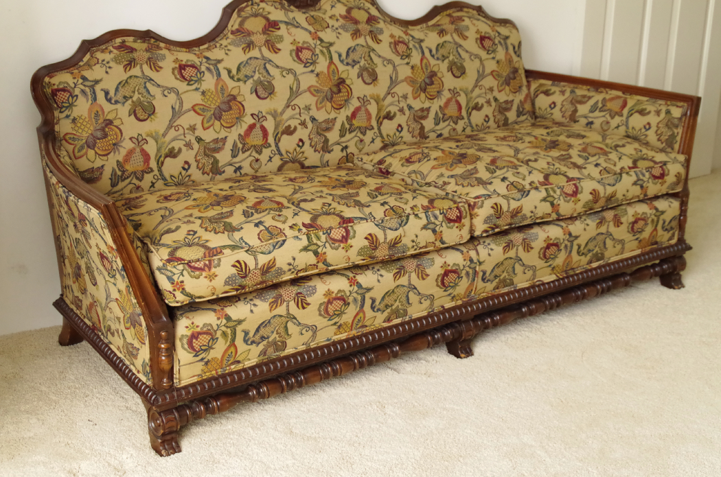 Renaissance Revival Style Sofa Circa 1930s