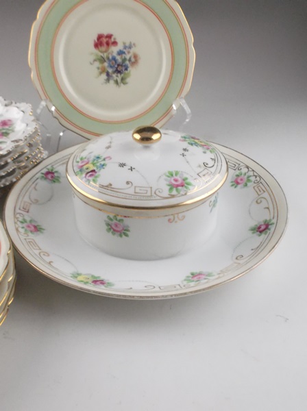 Assortment of Vintage Porcelain Serving Dishes