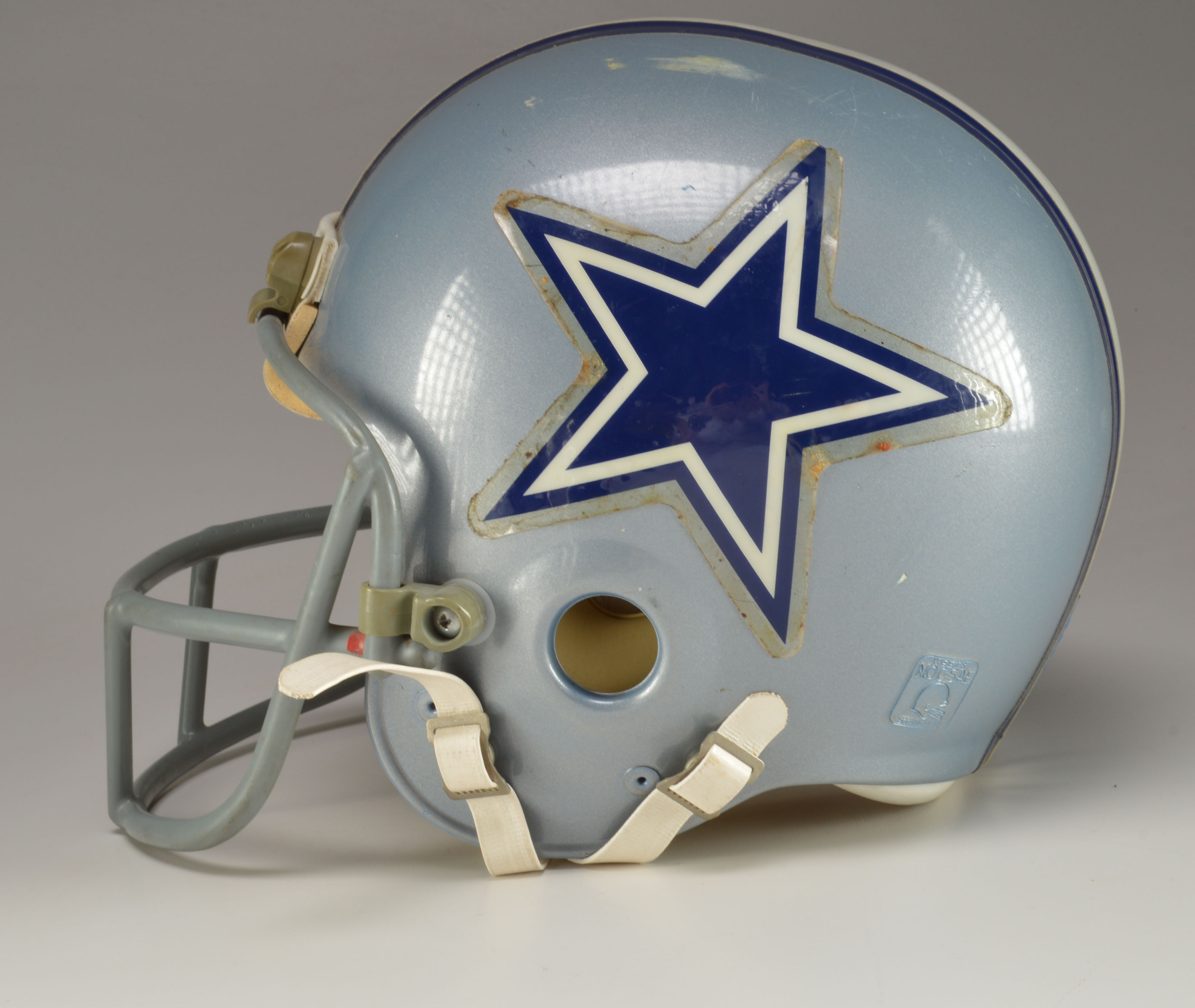 Vintage Tony Dorsett Worn Dallas Cowboys Football Helmet