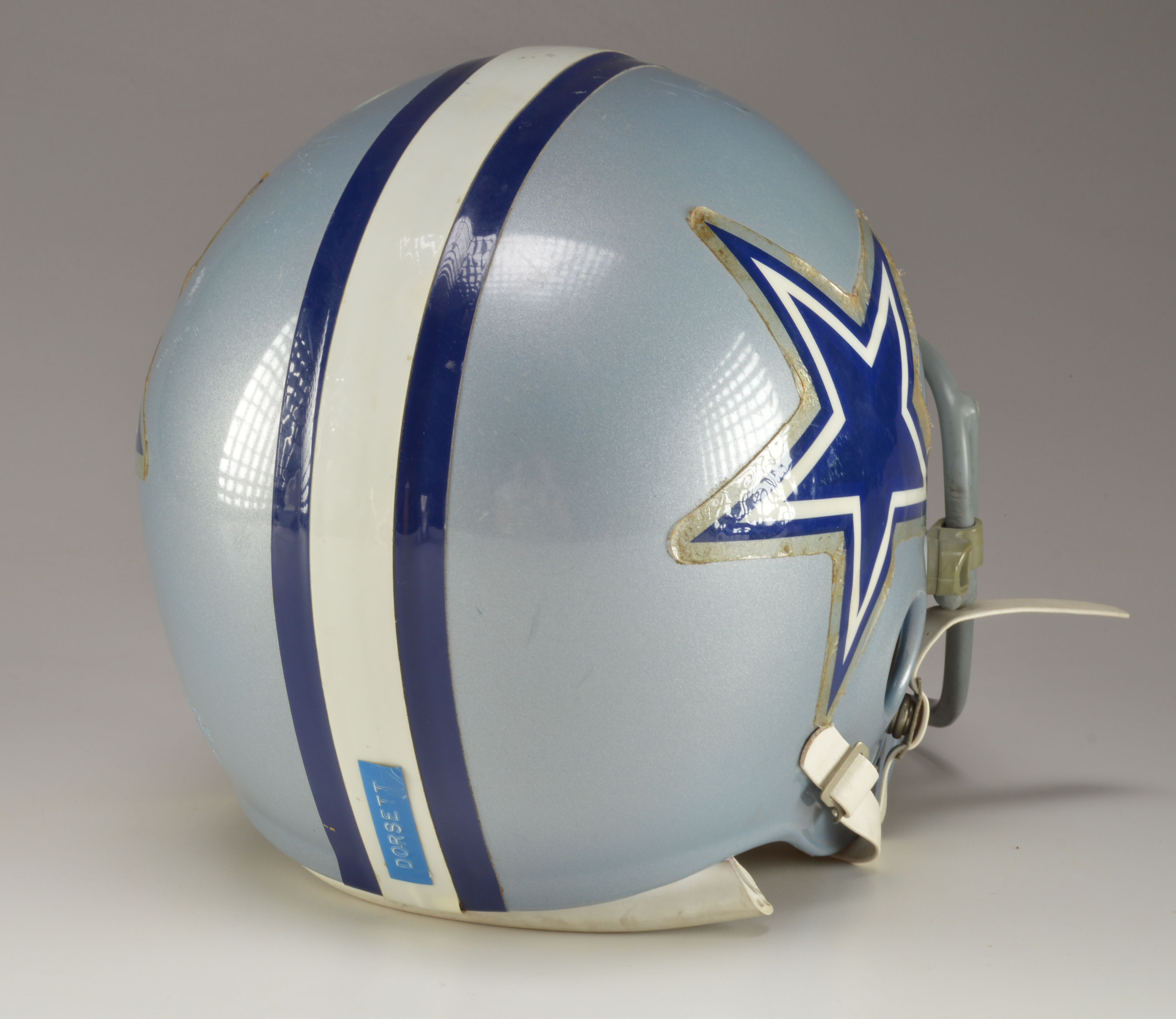 Vintage Tony Dorsett Worn Dallas Cowboys Football Helmet