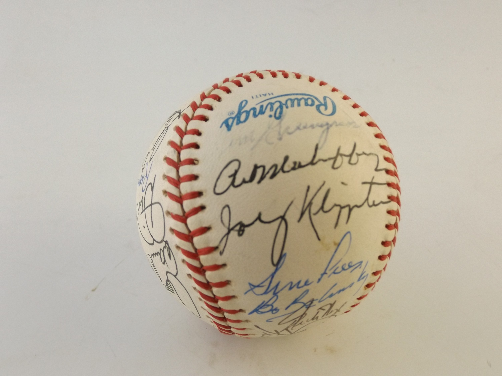 Signed Official American League Baseball 