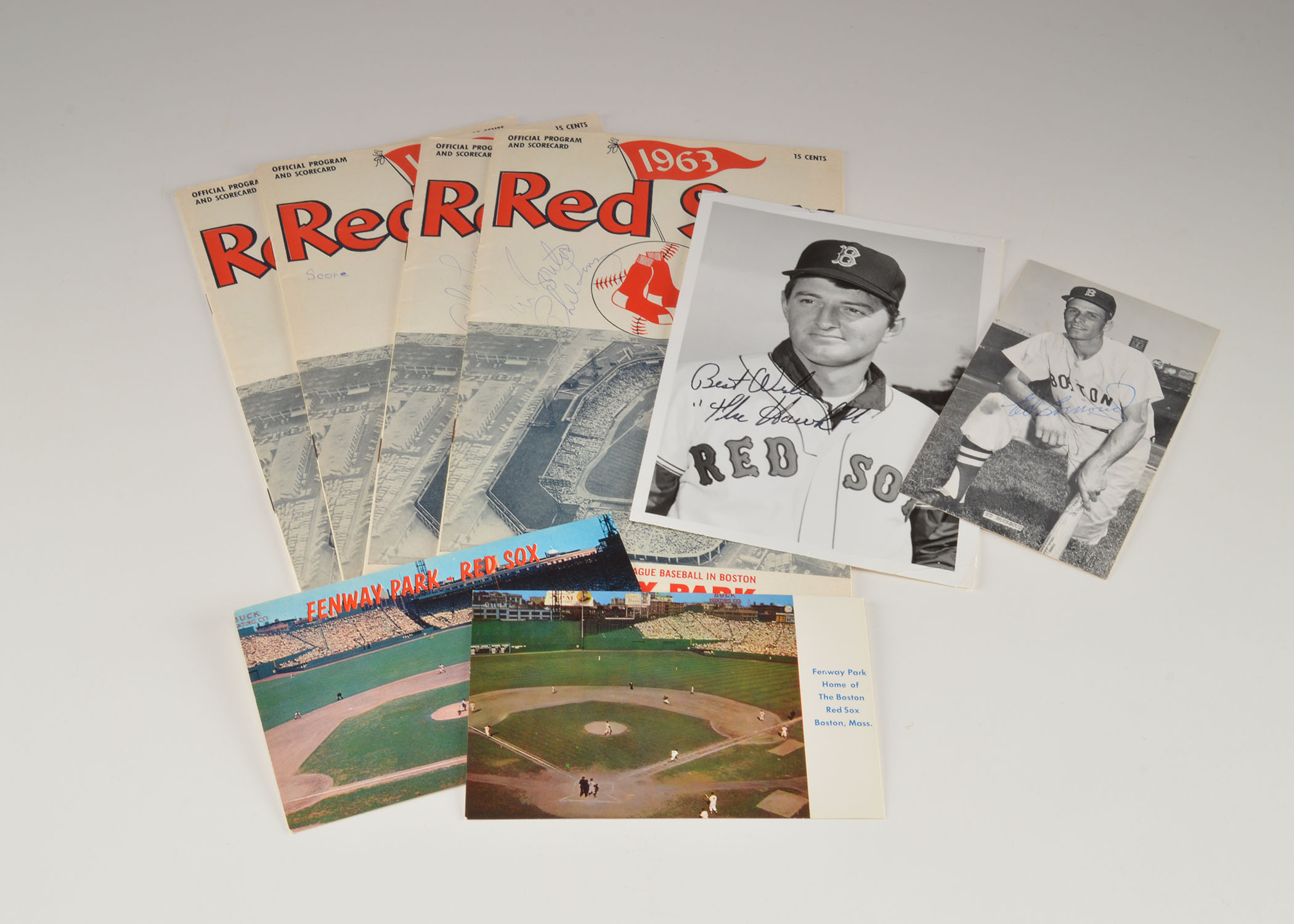 Vintage 1960s Boston Red Sox Baseball Lot