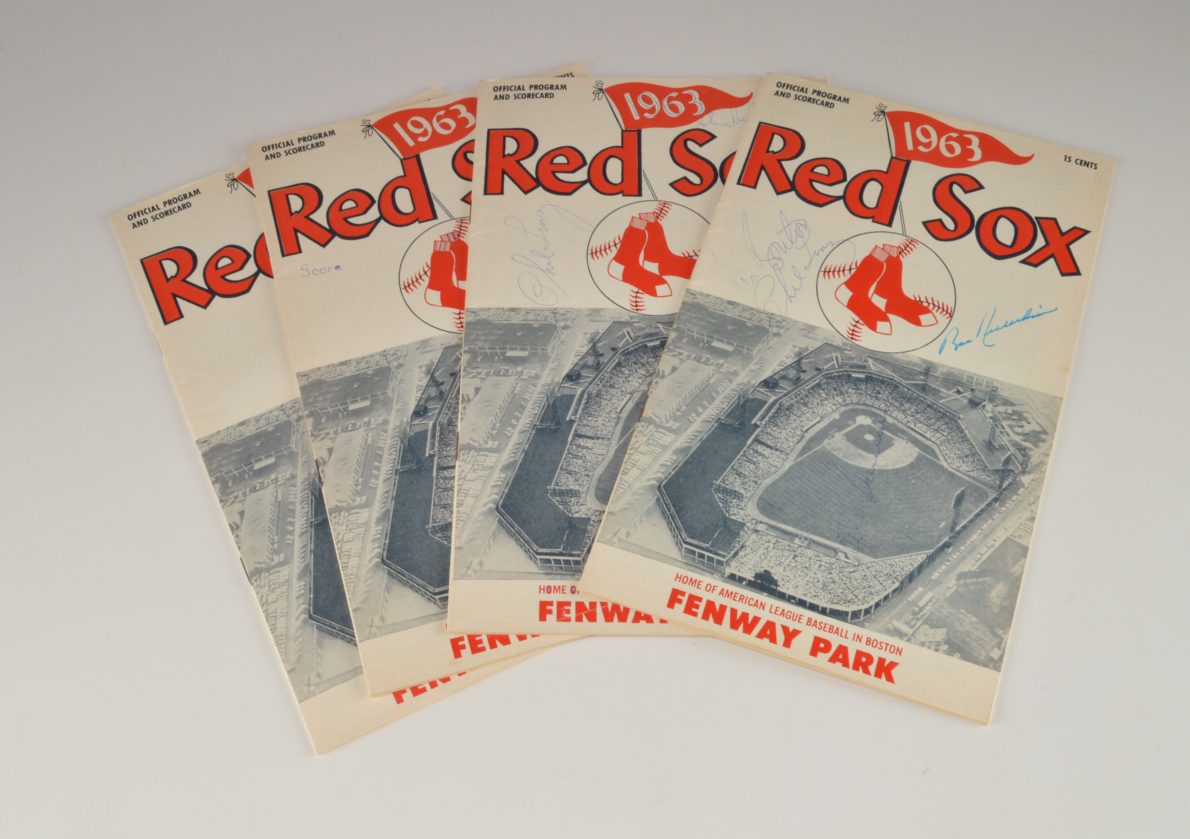 Vintage 1960s Boston Red Sox Baseball Lot