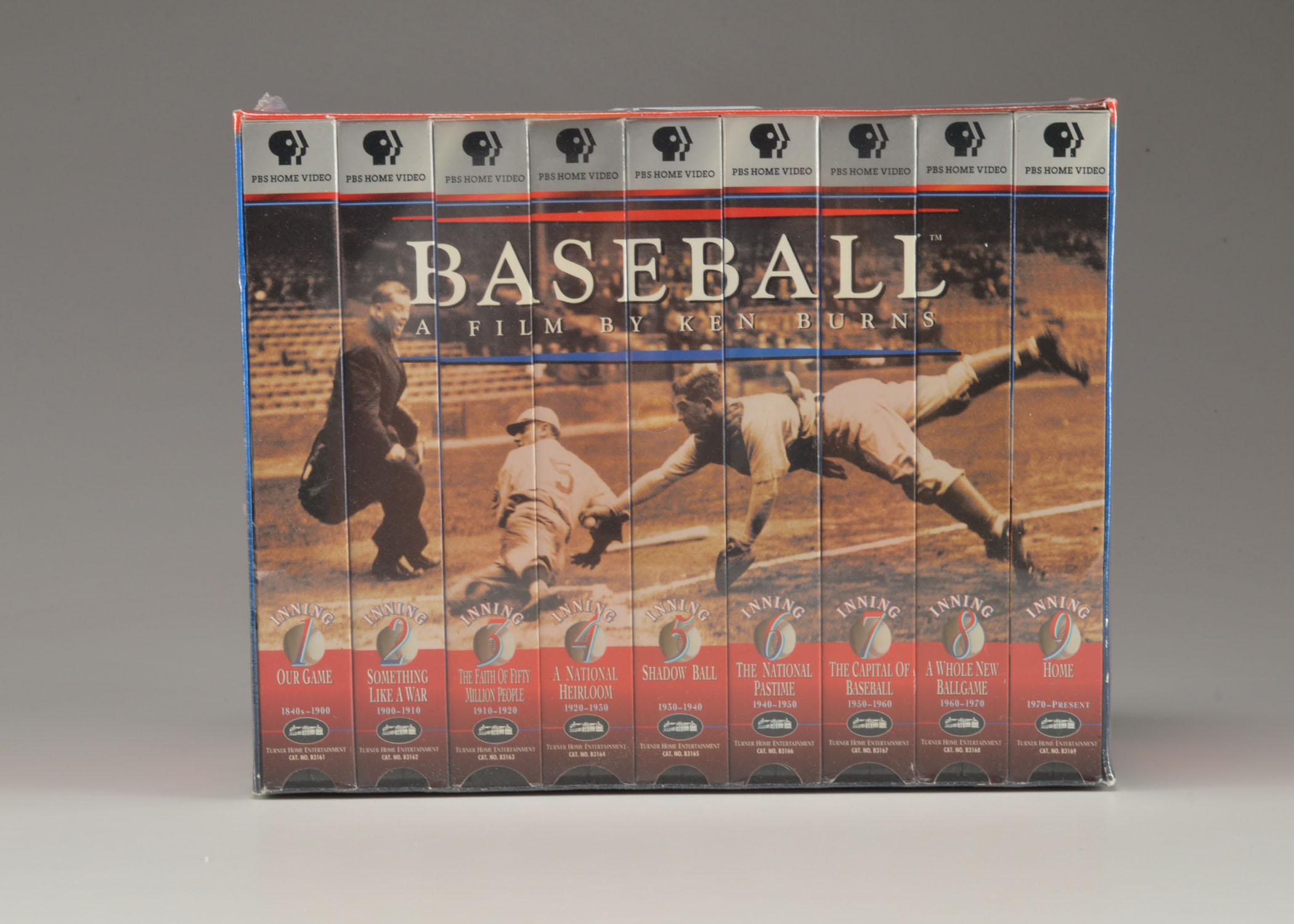 Sealed VHS Tapes of the Ken Burns Baseball Documentary