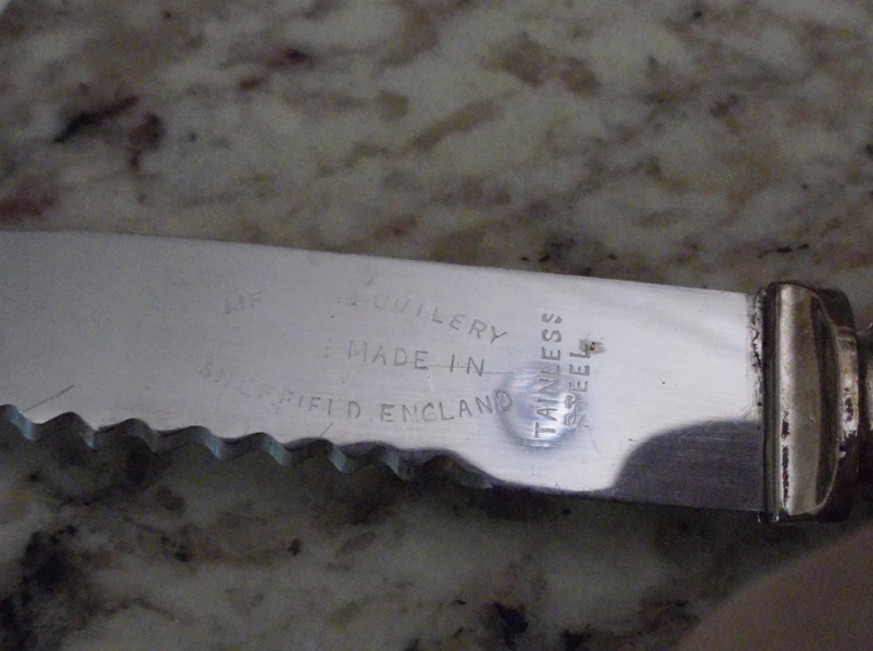 Two Sets of Vintage Steak Knives 