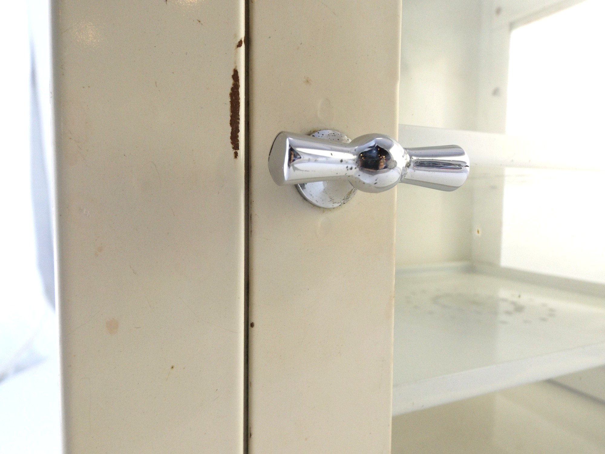 Retro Industrial Medicine Cabinet