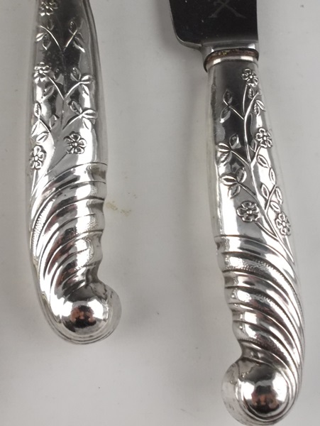  Silver Plate Serving Utensils 