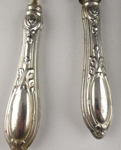  Silver Plate Serving Utensils 