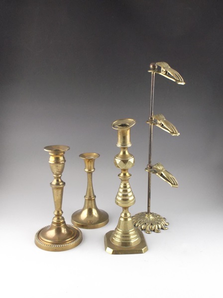Assortment of Brass Decorative Items 