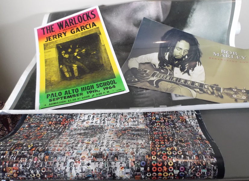 Collection of Vintage Bob Marley Posters