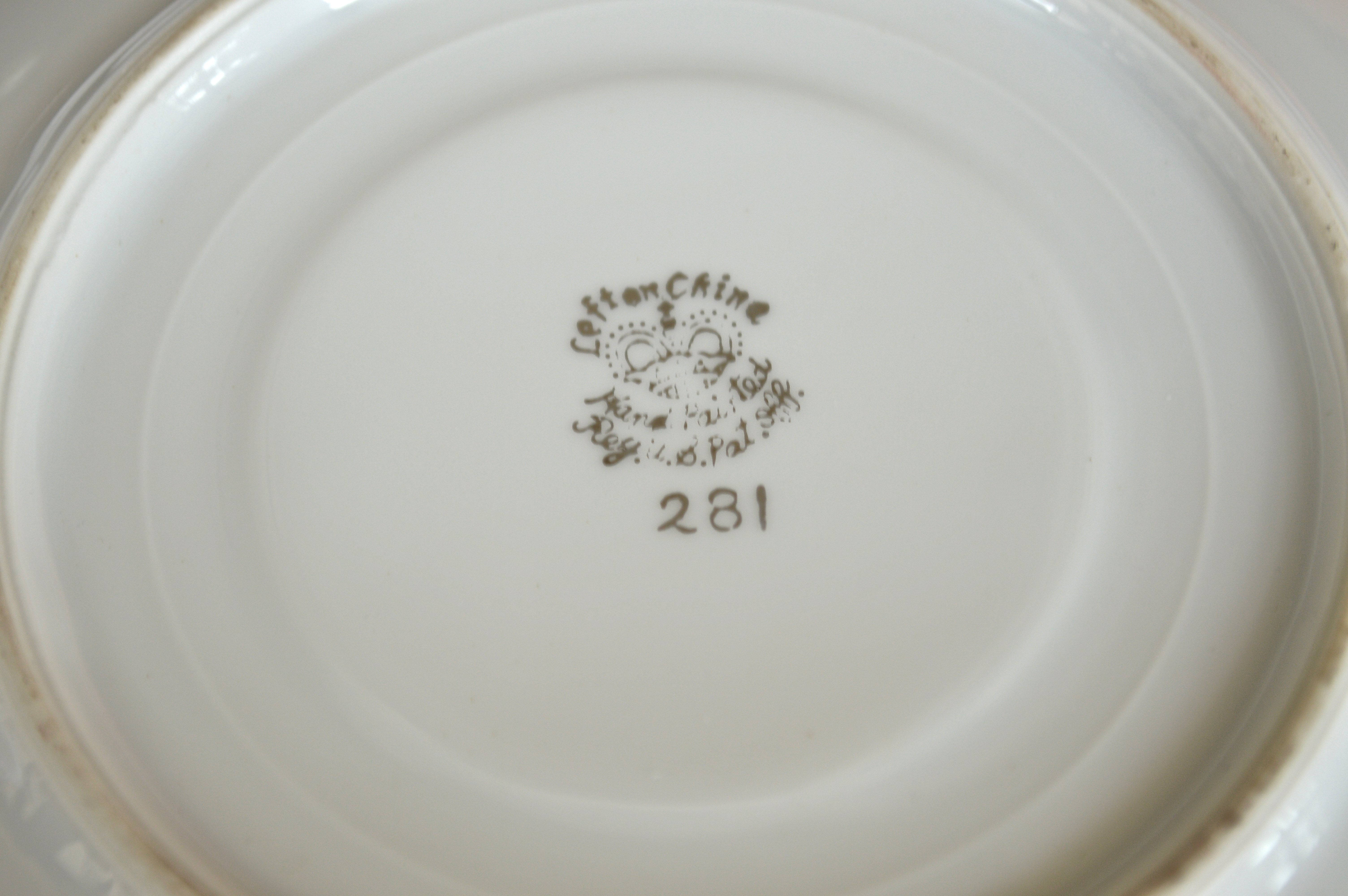 Assortment of Vintage Hand-Painted Porcelain Plates