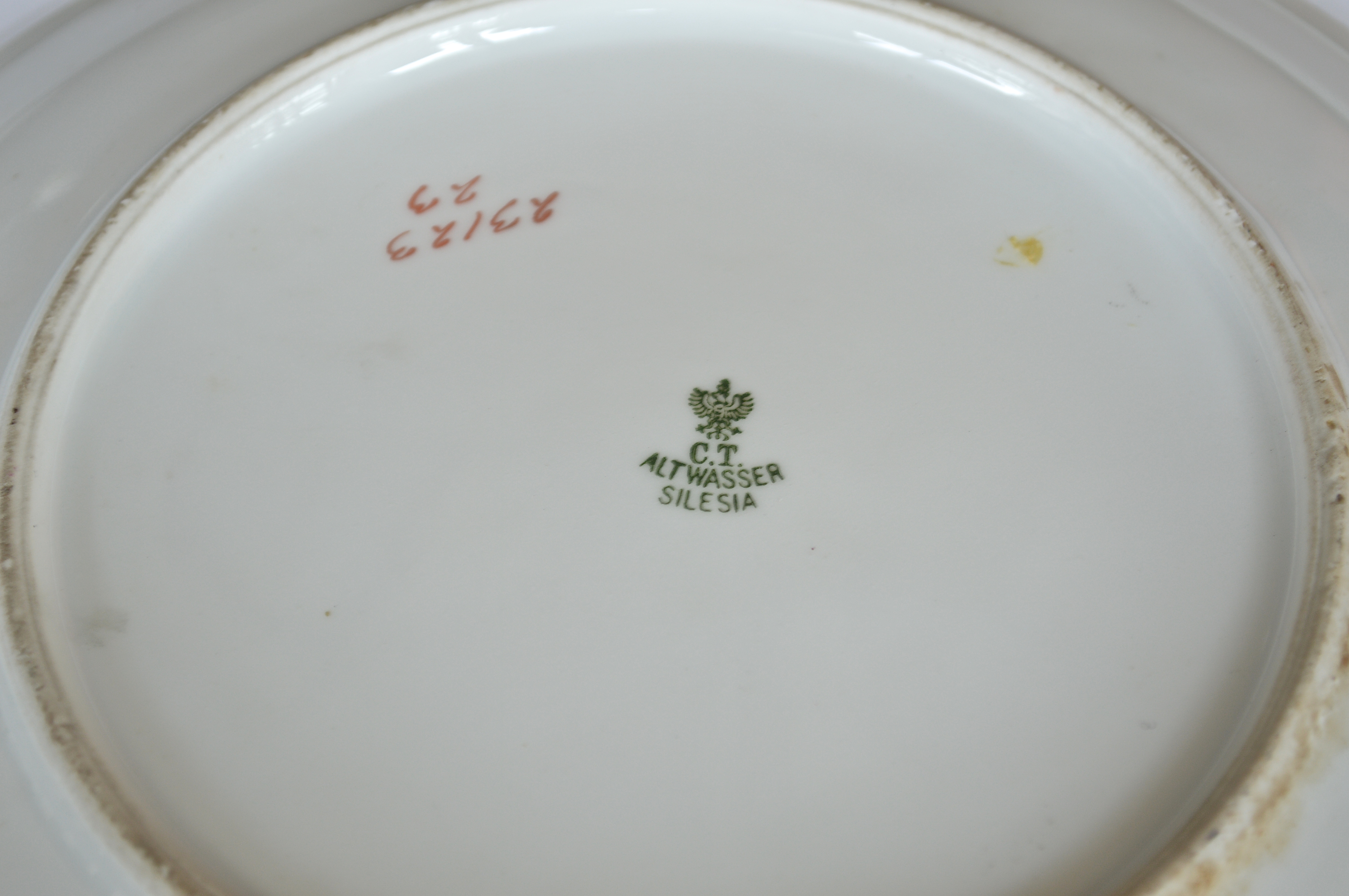 Assortment of Vintage Hand-Painted Porcelain Plates