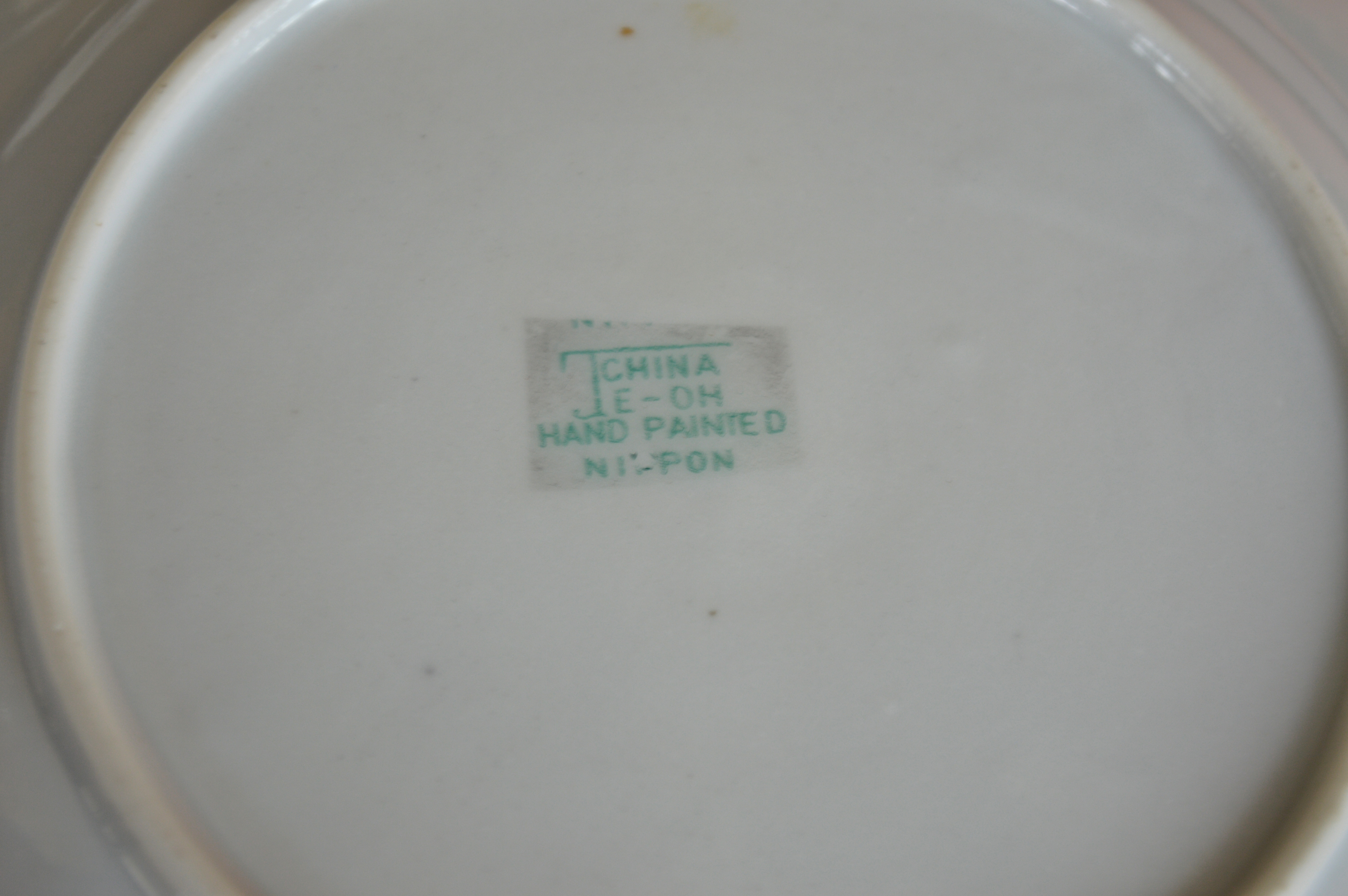 Assortment of Vintage Hand-Painted Porcelain Plates