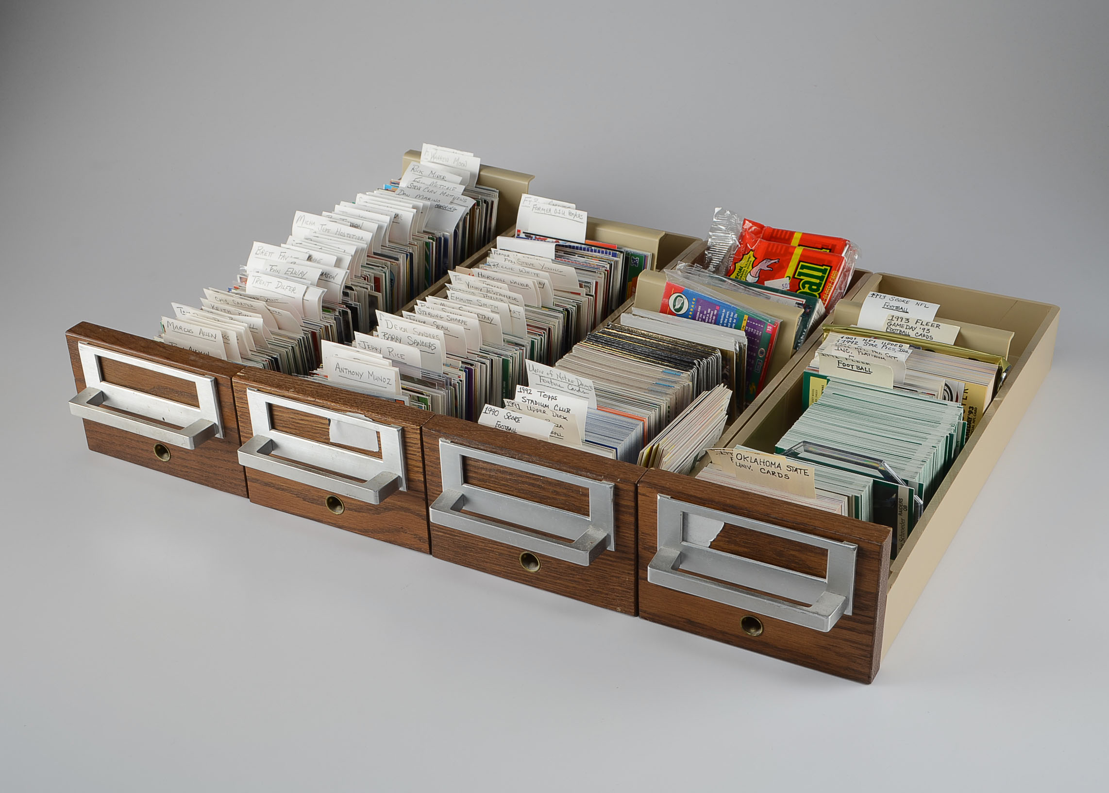 Assortment of Collectible Sports Football Card Lot