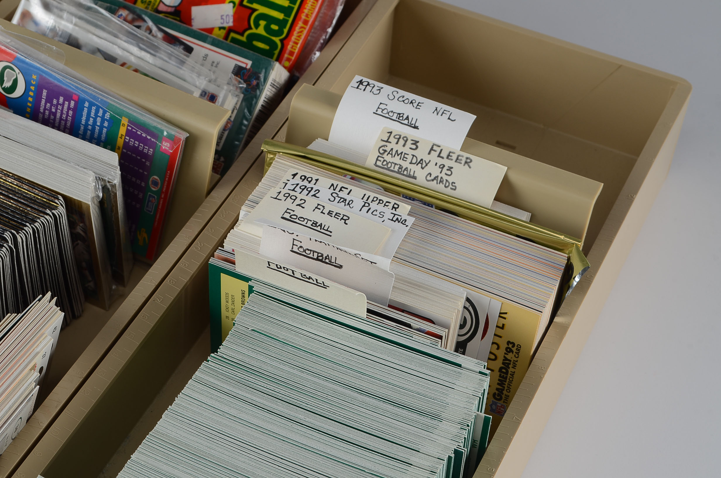 Assortment of Collectible Sports Football Card Lot