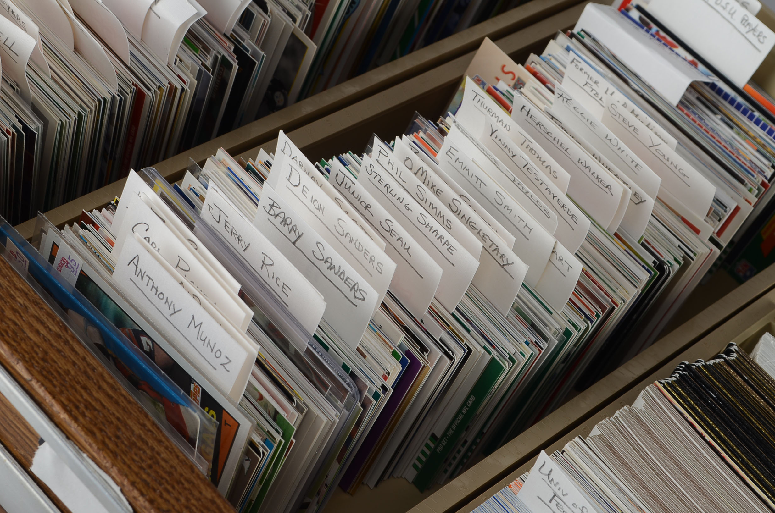 Assortment of Collectible Sports Football Card Lot