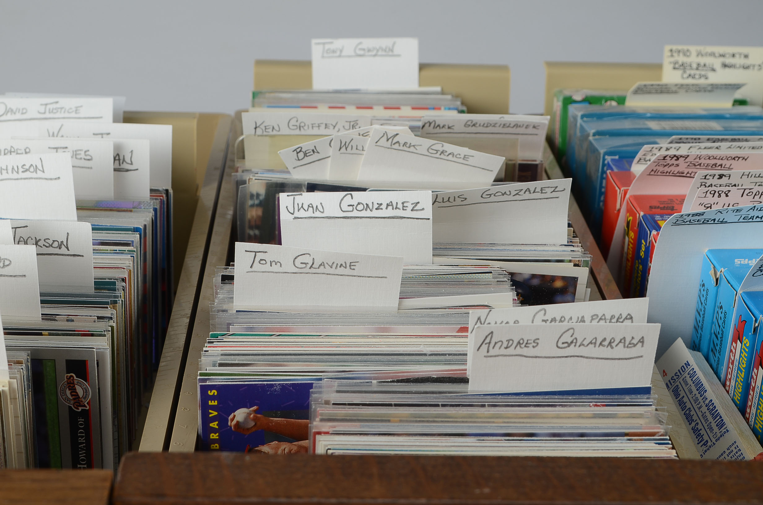 A Mixed Assortment of Sports Cards