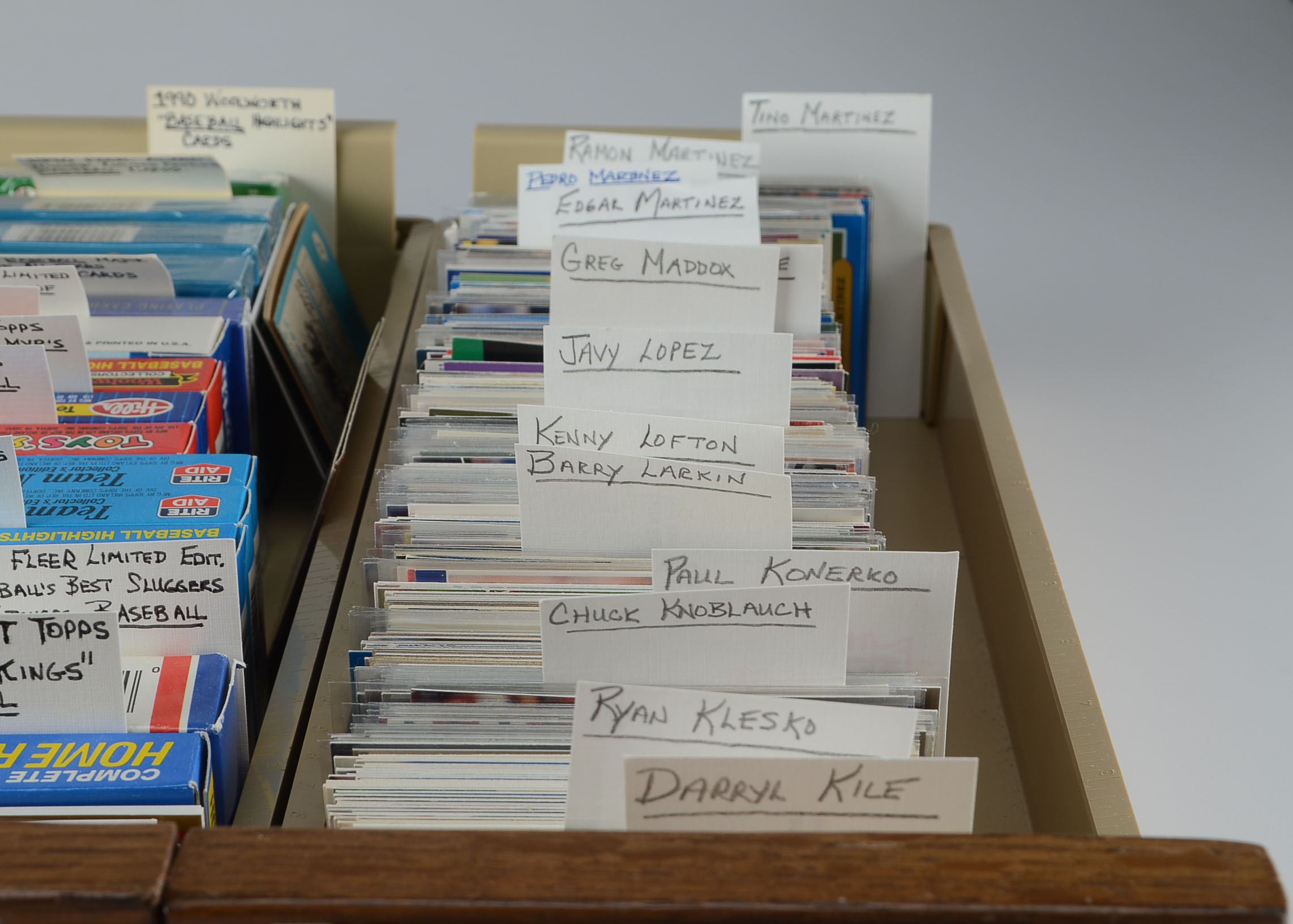 A Mixed Assortment of Sports Cards