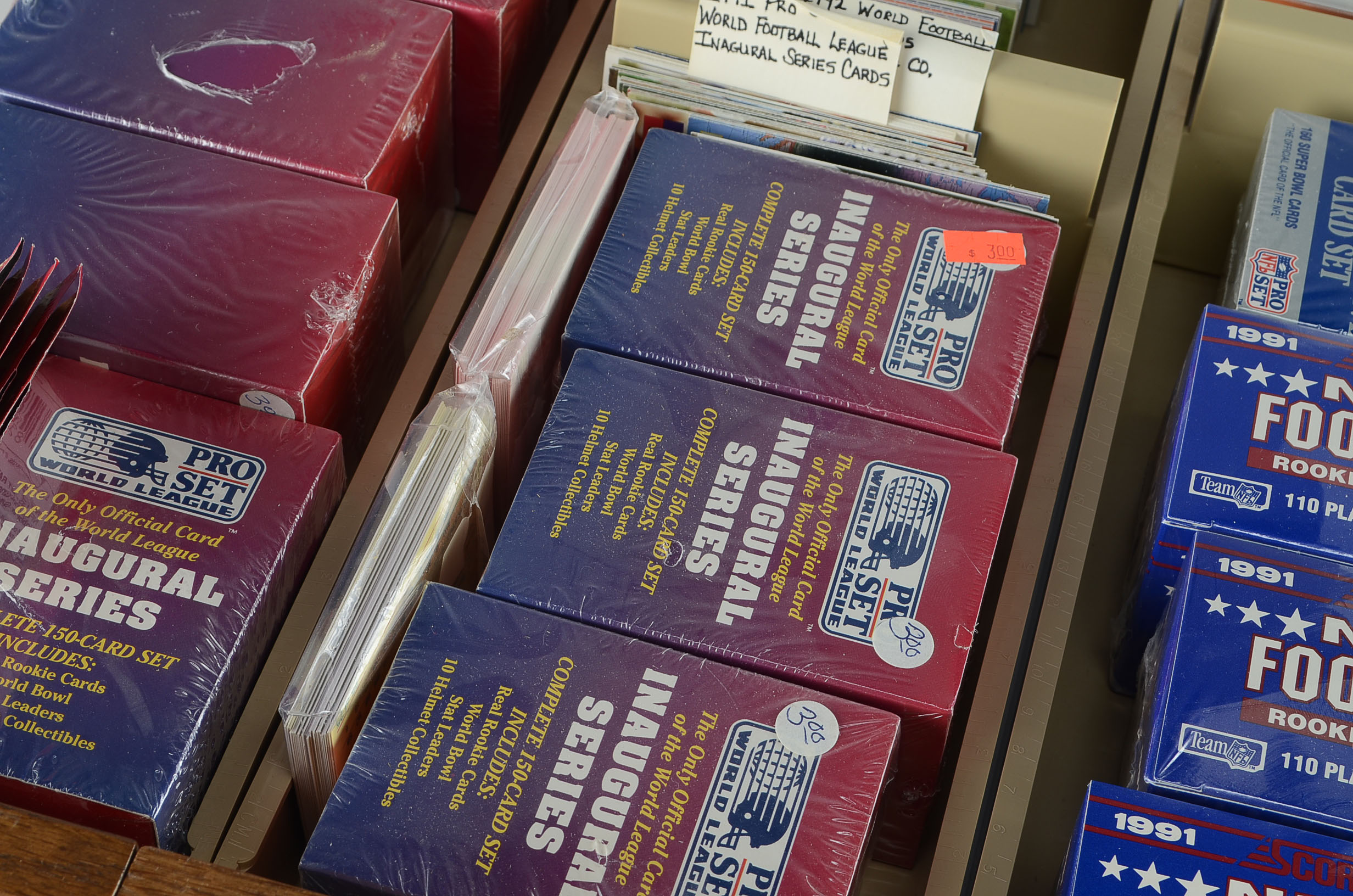 Assortment of Collectible Sports Football Cards Lot