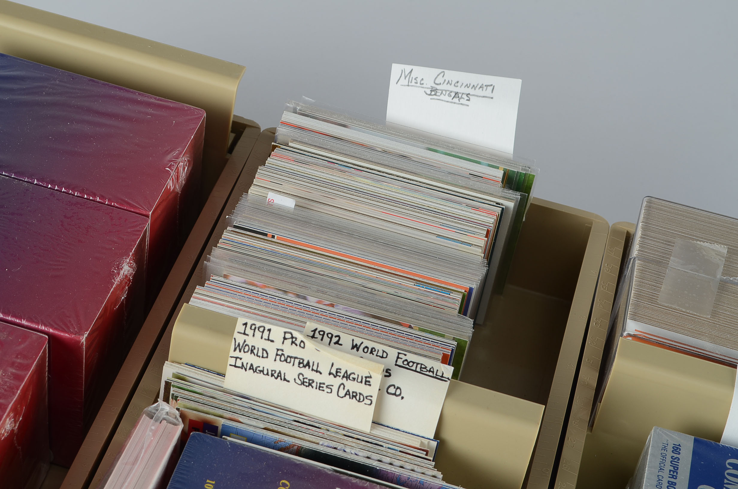 Assortment of Collectible Sports Football Cards Lot